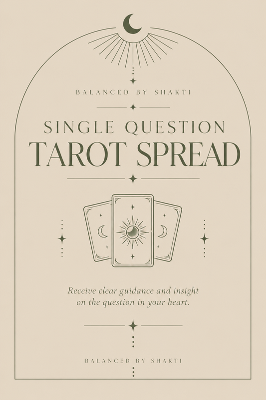 Single Question Tarot Spread